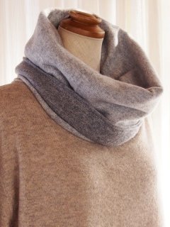 evameva カシミア展　スヌードネックウォーマー evam eva カシミアスヌード ｜くらすこと オンラインストア